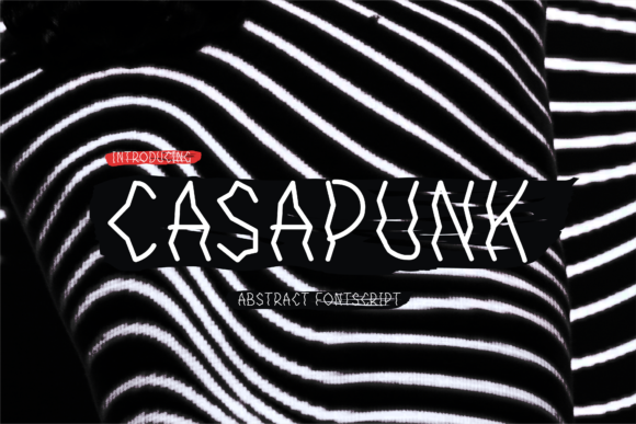 Casapunk: A Bold Display Typeface for Digital Branding
