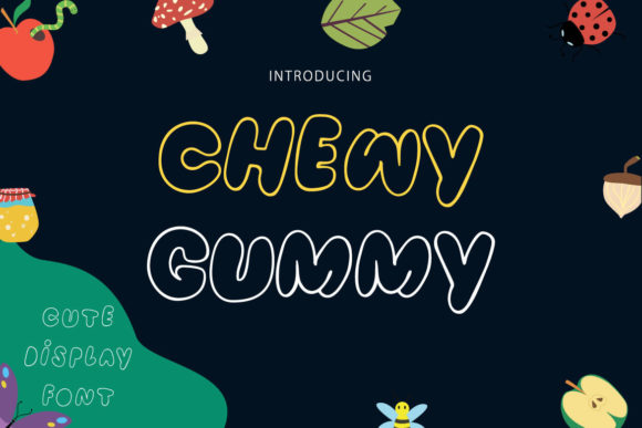 Chewy Gummy Font: Friendly, Consistent Branding for Small Businesses