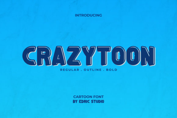 Crazytoon: A Playful Display Font That Feels Like a Smile