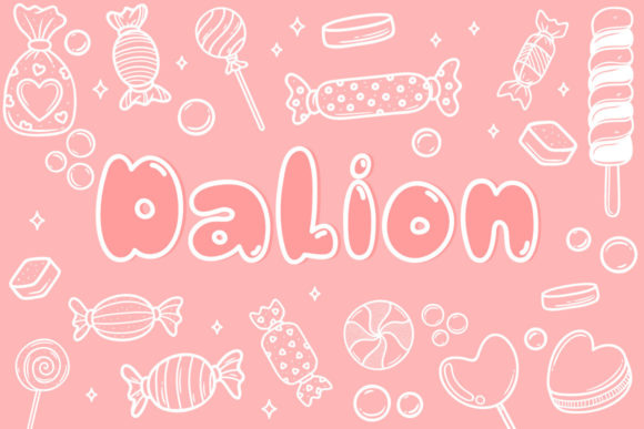 Dalion: A Friendly Display Font for Handmade Creators