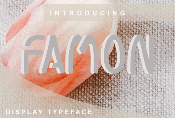 Famon: A Display Font That Cuts Through the Feed