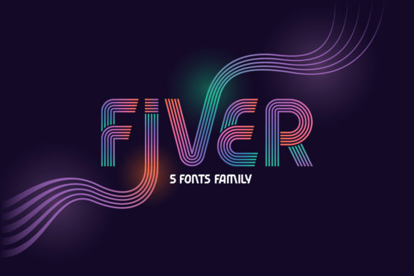 Fiver: A Bold Display Font for Modern Web Design