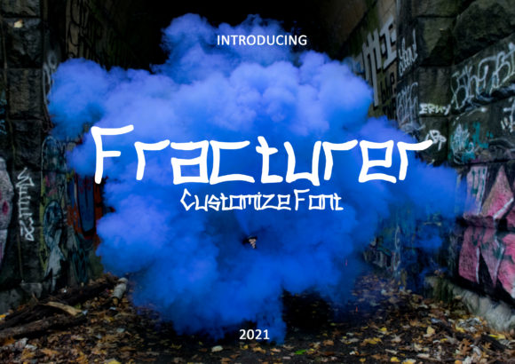 Fracturer: A Bold, Unsettling Display Font