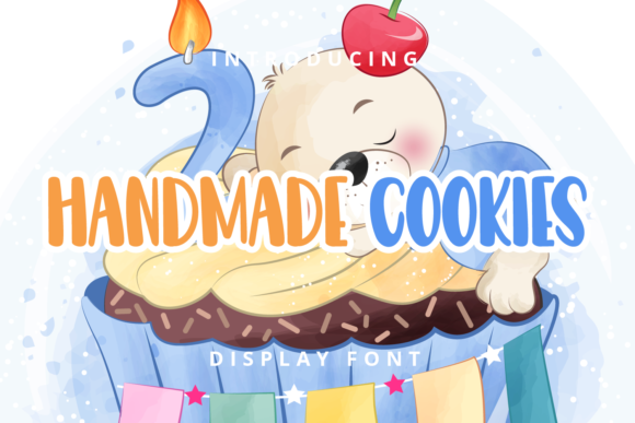 Handmade Cookies: A Display Font That Adds Warmth to Digital Branding