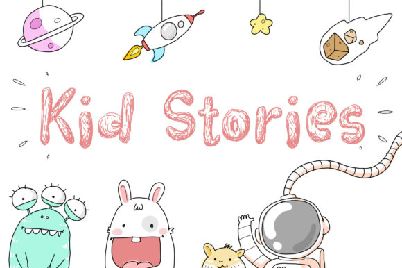 Kid Stories: A Playful Display Font for Handmade Charm