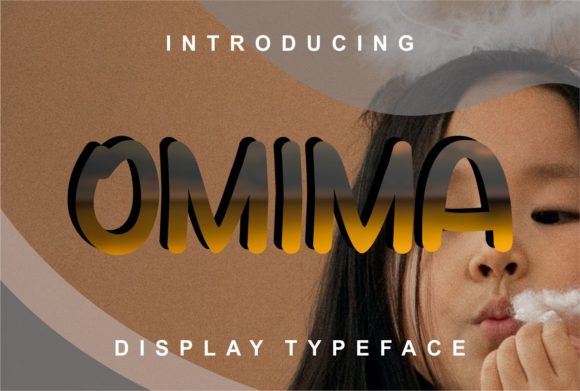 Omima: A Clean Display Font for Small Business Branding