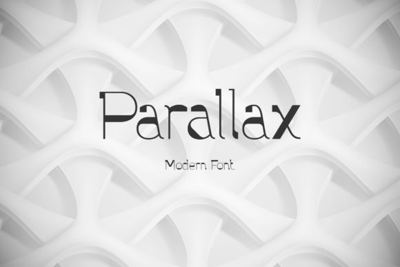 Parallax: A Geometric Display Font That Elevates Digital Branding