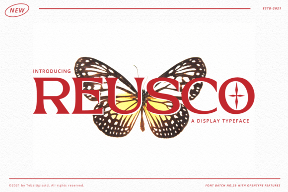 Reusco: A Modern Display Font That Elevates Real Branding Work