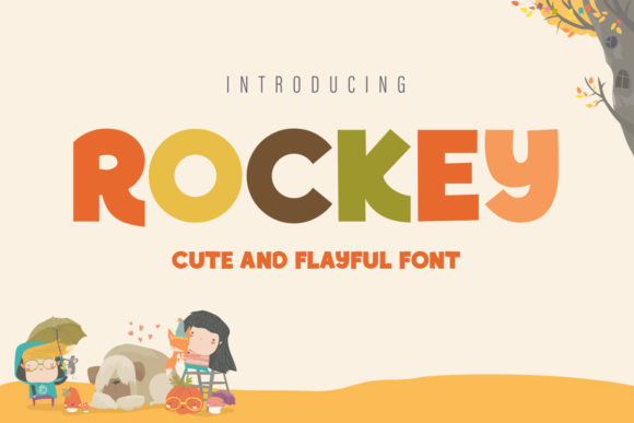 Rockey: A Playful Display Font for Editorial Warmth