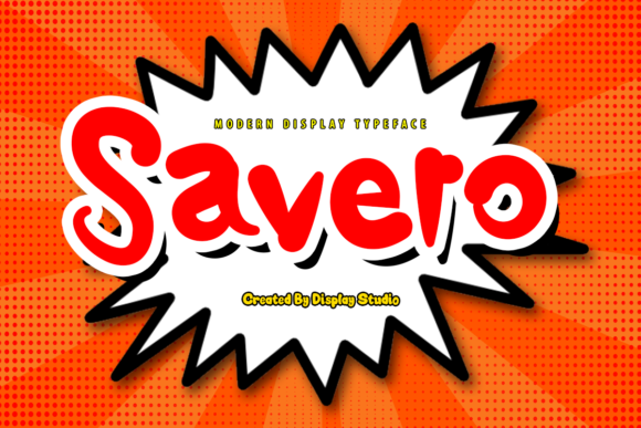 Savero: A Display Font That Makes Your Brand Feel Intentional