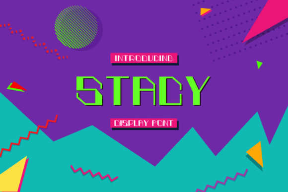 Stacy: A Playful Display Font That Brings Handmade Charm to Life