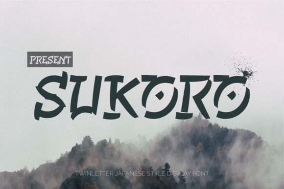 Sukoro: A Display Font with Quiet Japanese Grace