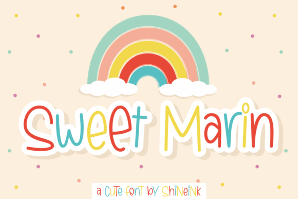 Sweet Marin: A Playful Display Font That Cuts Through the Feed