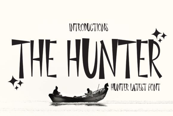 The Hunter Display Font for Digital Branding
